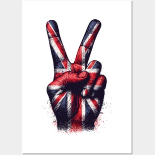 Uk flag Posters and Art